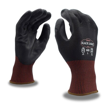 Cordova BLACK LABEL Gloves, HPPE, Touchscreen, A2 Cut - XL, PR 3705XL